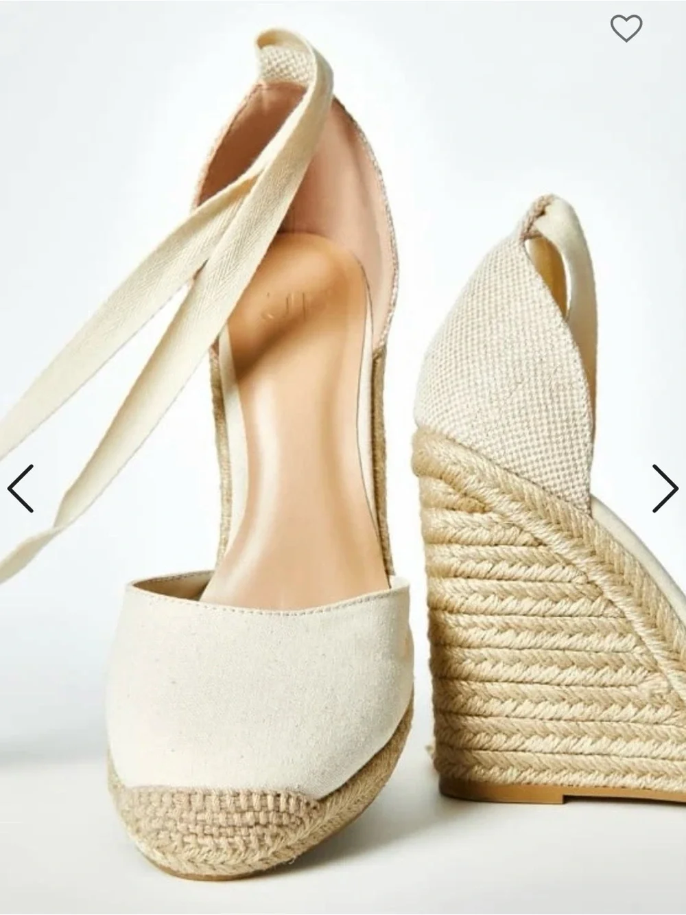 JustFab material linen around